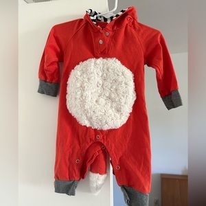 Halloween baby fox costume size 3-6 mo 70cm guc